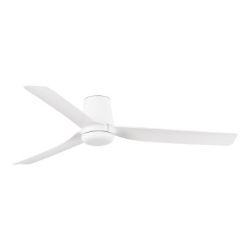 FARO 33828 - Ceiling fan PUNT TUB M white d. 130 cm + remote control