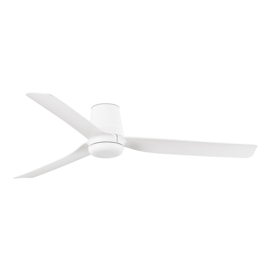 FARO 33828 - Ceiling fan PUNT TUB M white d. 130 cm + remote control