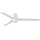 FARO 33828WT-1TW - LED Dimmable ceiling fan PUNT TUB M LED/18W/230V 3000/4200/6500K white d. 132 cm Wi-Fi Tuya + remote control