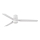 FARO 33828WT1S - Dimmable LED ceiling fan PUNT TUB M LED/18W/230V 2700/3000/4000K diam. 132 cm white Tuya Wi-Fi + remote control
