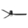 FARO 33830-1TW - LED Dimmable ceiling fan PUNT TUB M LED/18W/230V 3000/4200/6500K d. 130 cm black + remote control