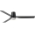 FARO 33830WT-1TW - LED Dimmable ceiling fan PUNT TUB M LED/18W/230V 3000/4200/6500K black d. 132 cm Wi-Fi Tuya + remote control