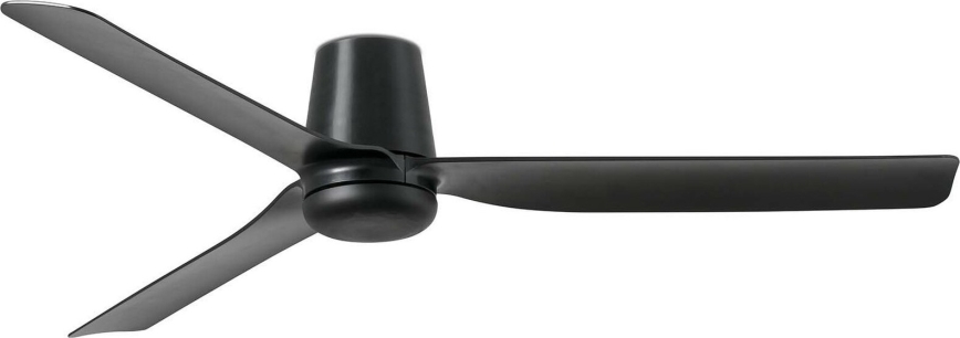 FARO 33830WT - Ceiling fan PUNT TUB M black d. 132 cm Wi-Fi Tuya + remote control