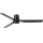 FARO 33830WT - Ceiling fan PUNT TUB M black d. 132 cm Wi-Fi Tuya + remote control