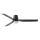 FARO 33830WT1S - Dimmable LED Ceiling Fan PUNT TUB M LED/18W/230V 2700/3000/4000K Ø 132 cm Black Tuya Wi‑Fi + Remote Control