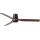FARO 33831WT - Ceiling fan PUNT TUB M brown/black d. 132 cm Wi-Fi Tuya + remote control