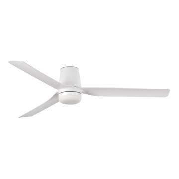 FARO 33832WT-1TW - LED Dimmable ceiling fan MINI PUNT TUB S LED/10W/230V 2700/4000/6000K white d. 90 cm Wi-Fi Tuya + remote control