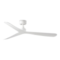 FARO 34194 - ROCKER M Ceiling Fan, Ø 132 cm, White, with Remote Control