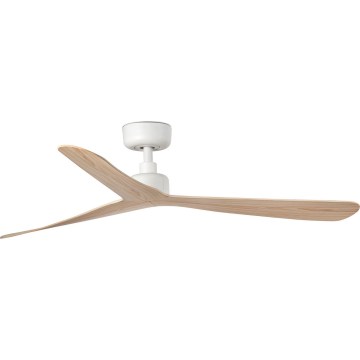 FARO 34195WT - ROCKER M ceiling fan Ø 132 cm beige/white Tuya Wi-Fi + remote control