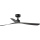 FARO 34196 - Ceiling fan ROCKER M Ø 132 cm black + remote control