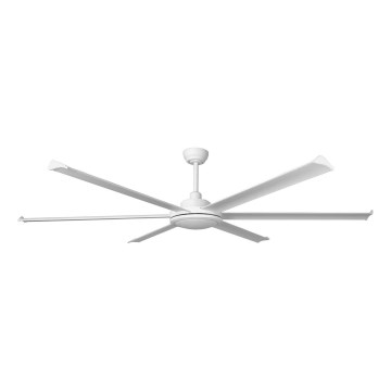 FARO 34202-130 - LED Ceiling fan ROTTERDAM XL LED/32W/230V white d. 200 cm + remote control