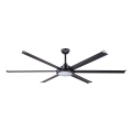 FARO 34203-130 - LED Ceiling fan ROTTERDAM XL LED/32W/230V black d. 200 cm + remote control