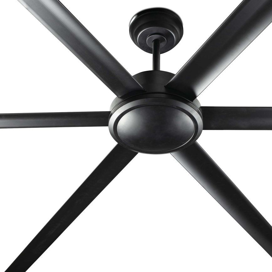 FARO 34203 - Ceiling fan ROTTERDAM XL black d. 200 cm + remote control