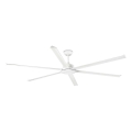 FARO 34206 - Ceiling fan ROTTERDAM XXL white d. 250 cm + remote control