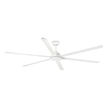 FARO 34206 - Ceiling fan ROTTERDAM XXL white d. 250 cm + remote control