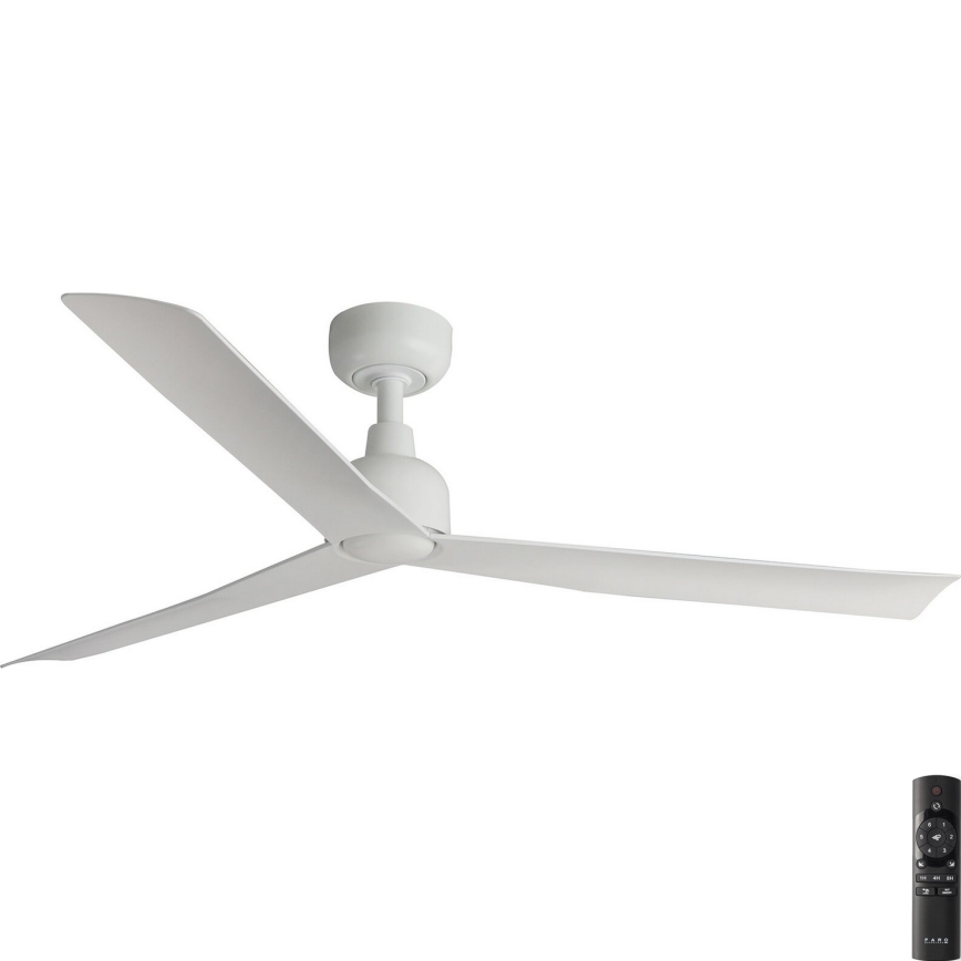 FARO 34274 - Ceiling fan MARINE M white d. 125 cm IP44 + remote control