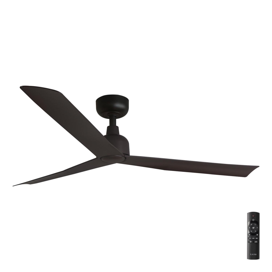 FARO 34275 - Ceiling fan MARINE M brown d. 125 cm IP44 + remote control