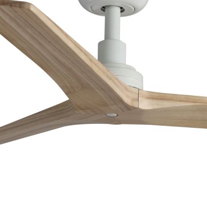 FARO 34281 - Ceiling fan KLIM S brown/white d. 92,5 cm + remote control