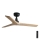 FARO 34284 - Ceiling fan KLIM S brown/black d. 92,5 cm + remote control