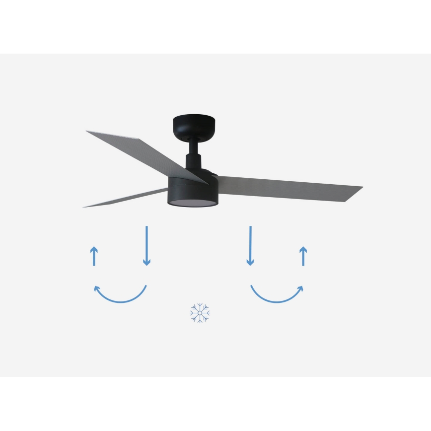 FARO 34285-1TW - LED Dimmable ceiling fan CRUISER S LED/18W/230V 2700/4000/6500K d. 106 cm + remote control