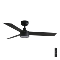 FARO 34289-1TW - Dimmable LED Ceiling Fan CRUISER S with LED 18W/230V, 2700/3000/4000K, Ø106 cm, Black + Remote Control