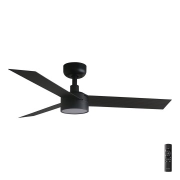 FARO 34289-1TW - Dimmable LED Ceiling Fan CRUISER S with LED 18W/230V, 2700/3000/4000K, Ø106 cm, Black + Remote Control