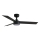 FARO 34289WT1S - Dimmable LED ceiling fan CRUISER S LED/18W/230V 2700/3000/4000K Ø 106 cm black Wi‑Fi Tuya + remote control