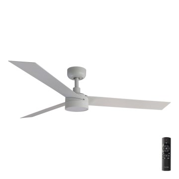 FARO 34290-1TW - LED Dimmable Fan CRUISER LED/20W/230V 2700/3000/4000K Ø 132 cm White + Remote Control