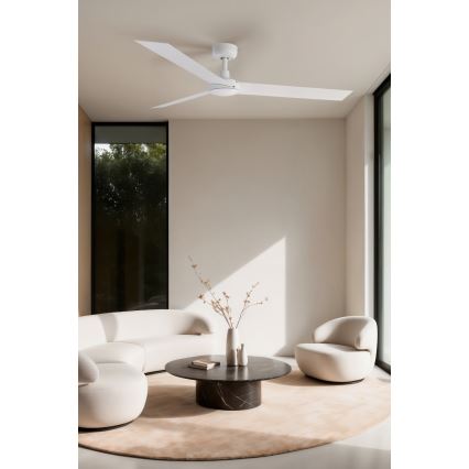 FARO 34290WP - Ceiling fan CRUISER L white d. 132 cm SMART + remote control