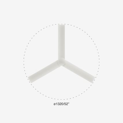 FARO 34290WP - Ceiling fan CRUISER L white d. 132 cm SMART + remote control