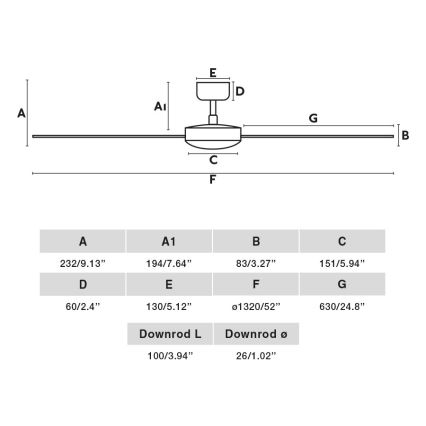 FARO 34290WP - Ceiling fan CRUISER L white d. 132 cm SMART + remote control