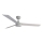 FARO 34290WT1S - CRUISER L Dimmable LED Ceiling Fan, 18 W / 230 V, 2700/3000/4000 K, Ø 132 cm, White, Tuya Wi‑Fi + Remote Control