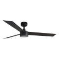 FARO 34291WT1S - LED Dimmable Ceiling Fan CRUISER L LED/18W/230V 2700/3000/4000K Ø 132 cm Black Tuya Wi‑Fi + Remote Control