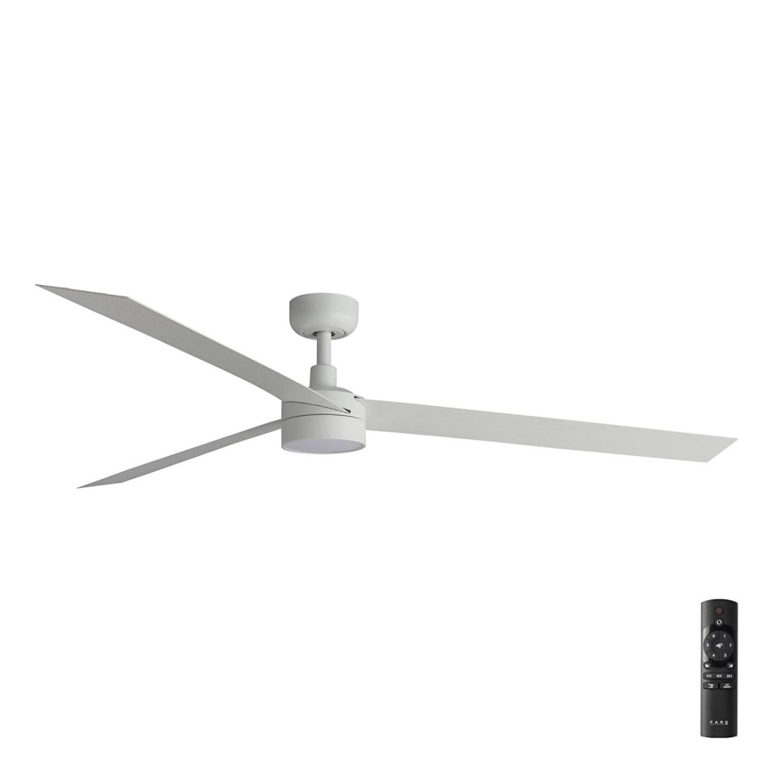 FARO 34292-1TW - LED Dimmable fan CRUISER LED/20W/230V 2700/4000/6500K d. 160 cm white + remote control
