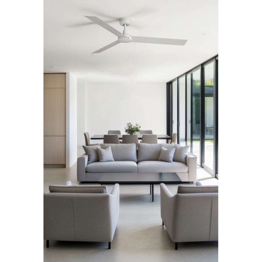 FARO 34292WP - Ceiling fan CRUISER XL white d. 160 cm SMART + remote control