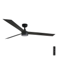 FARO 34293-1TW - CRUISER XL LED Dimmable Ceiling Fan LED/18W/230V 2700/3000/4000K Ø 160 cm Black + Remote Control