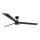 FARO 34293WT1S - CRUISER XL Dimmable LED Ceiling Fan LED/18W/230V 2700/3000/4000K Ø160 cm Black Tuya Wi‑Fi + Remote Control