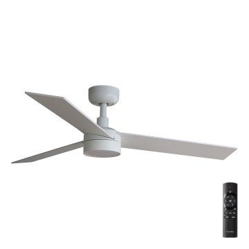 FARO 34295-1TW - LED Dimmable ceiling fan RUDDER S LED/18W/230V 2700/4000/6500K d. 106 cm white + remote control