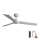 FARO 34295WP - Ceiling fan RUDDER S white d. 106 cm SMART + remote control