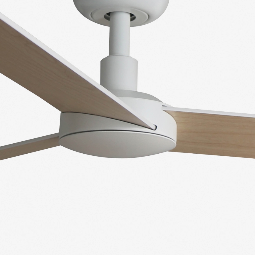 FARO 34295WP - Ceiling fan RUDDER S white d. 106 cm SMART + remote control