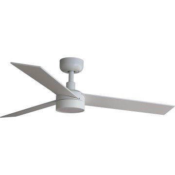 FARO 34295WT-1TW - LED Dimmable ceiling fan RUDDER S LED/18W/230V 2700/4350/6000K white/beige d. 106 cm Wi-Fi Tuya + remote control