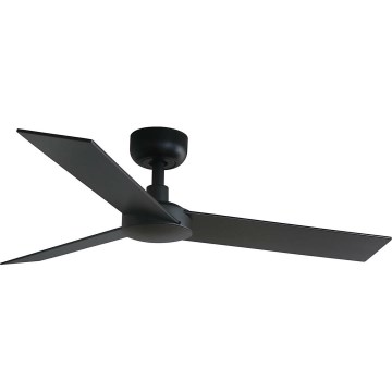 FARO 34296WT - Ceiling fan RUDDER S black/brown d. 106 cm Wi-Fi Tuya + remote control