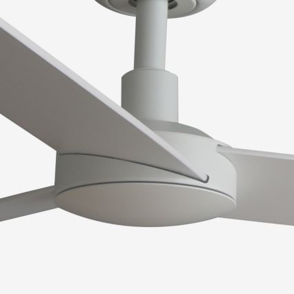 FARO 34297WP - Ceiling fan RUDDER L white d. 132 cm SMART + remote control