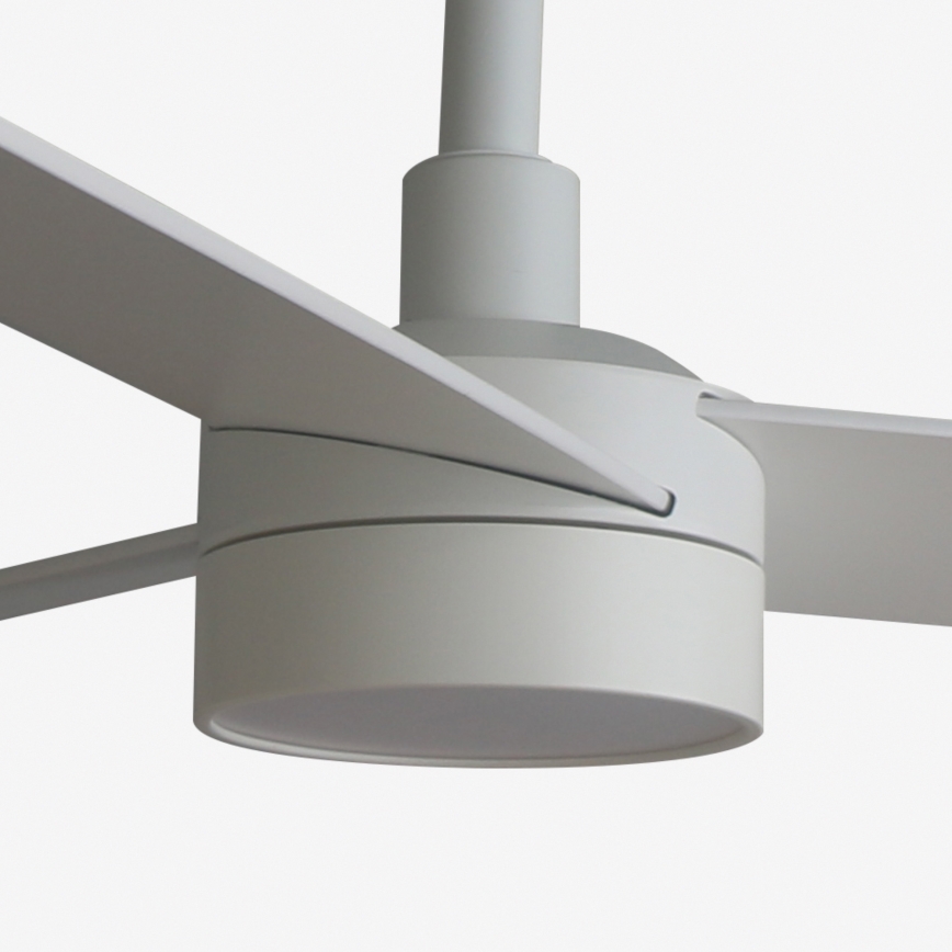 FARO 34297WT-1TW - LED Dimmable ceiling fan RUDDER L LED/18W/230V 2700/4350/6000K white d. 132 cm Wi-Fi Tuya + remote control