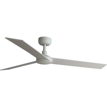 FARO 34297WT - Ceiling fan RUDDER L white/beige d. 132 cm Wi-Fi Tuya + remote control