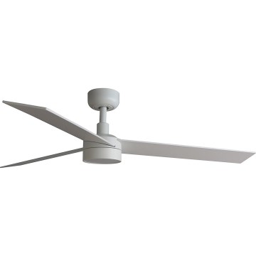 FARO 34297WT1S - LED Dimmable Ceiling Fan RUDDER L LED/18W/230V 2700/3000/4000K Ø 132 cm beige/white Wi-Fi Tuya + remote control