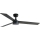 FARO 34298WT-1TW - LED Dimmable ceiling fan RUDDER L LED/18W/230V 2700/4350/6000K black d. 132 cm Wi-Fi Tuya + remote control
