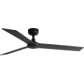 FARO 34298WT - Ceiling fan RUDDER L black/wenge d. 132 cm Wi-Fi Tuya + remote control