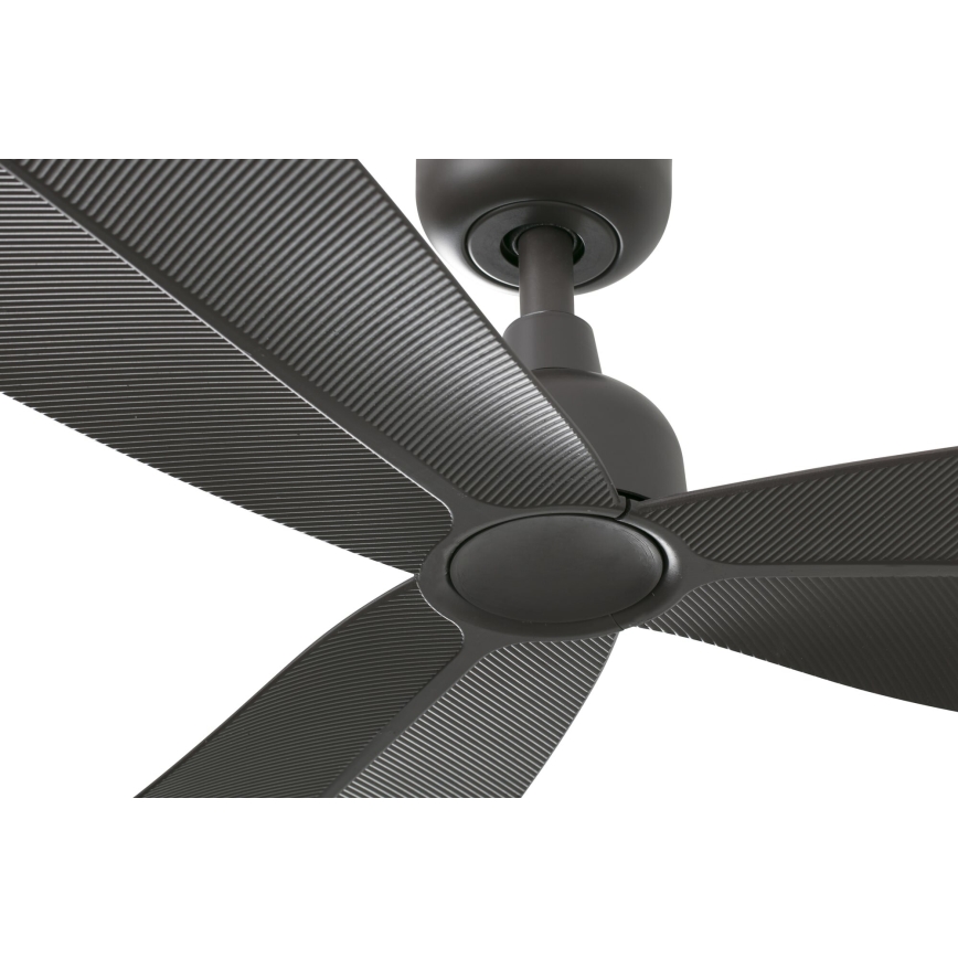 FARO 34301 - Ceiling fan PALMA brown d. 129 cm IP44 + remote control