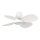 FARO 34315SWT - LED dimmable ceiling fan KLOVER S LED/20W/230V 2700/3000/4000K Ø 80 cm white Tuya Wi‑Fi + remote control